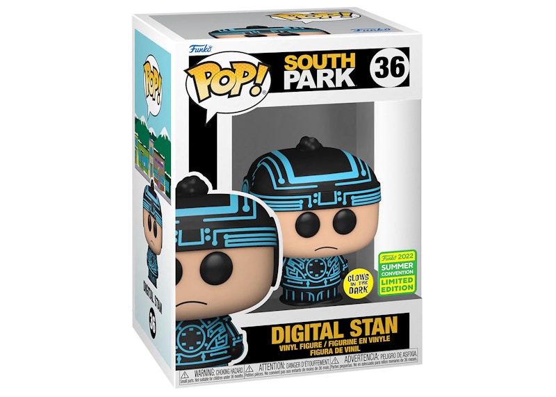 Funko Pop! South Park Digital Stan GITD 2022 Summer Convention Exclusive Figure #36
