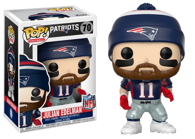 Funko Pop! Sports Football Patriots Julian Edelman (Patriots Home) Figure #70