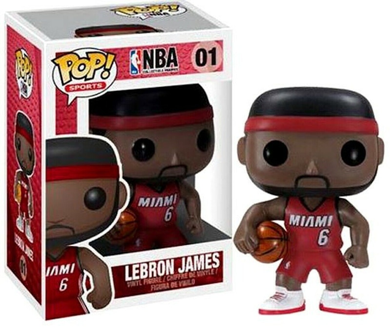 Funko Pop! Sports NBA LeBron James Heat Figure #01