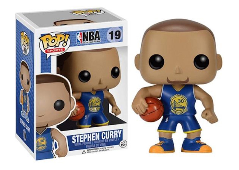 Funko Pop! Sports NBA Stephen Curry (Blue Jersey) Figure #19