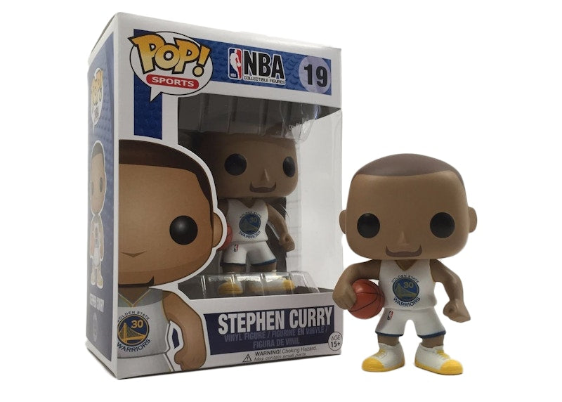 Funko Pop! Sports NBA Stephen Curry (White Jersey) Figure #19