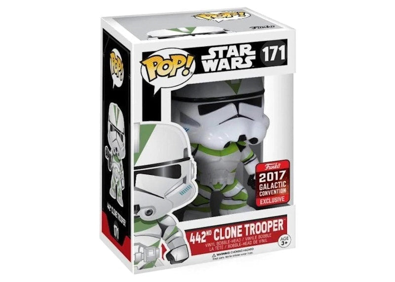 Funko Pop! Star Wars 442nd Clone Trooper 2017 Galactic Convention Exclusive Figure #171