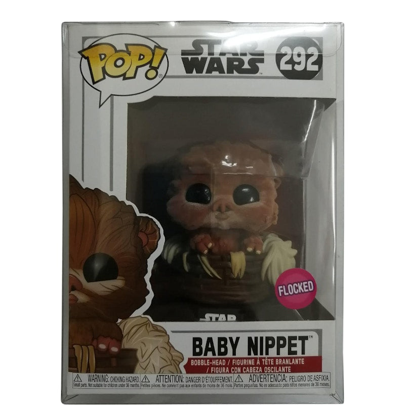 Funko Pop! Star Wars Baby Nippet (Flocked) Bobble-Head Figure #292