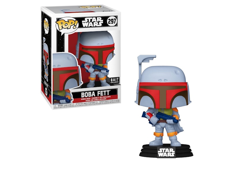 Funko Pop! Star Wars Boba Fett Vintage Bait Exclusive Figure #297