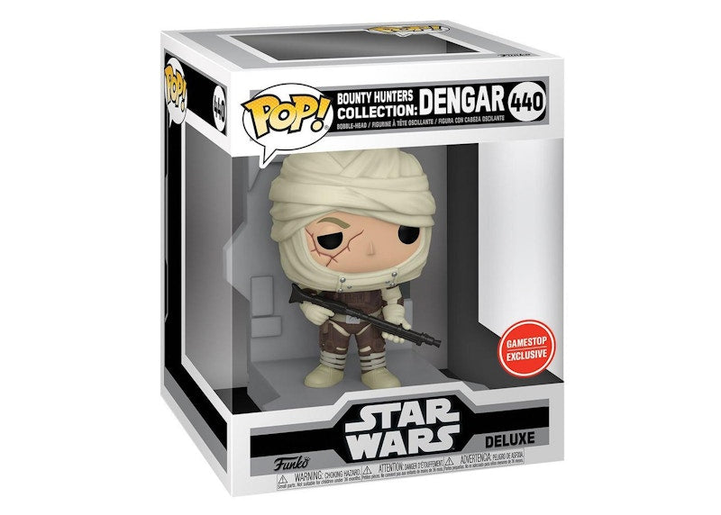 Funko Pop! Star Wars Bounty Hunters Collection: Dengar Deluxe GameStop Exclusive Figure #440