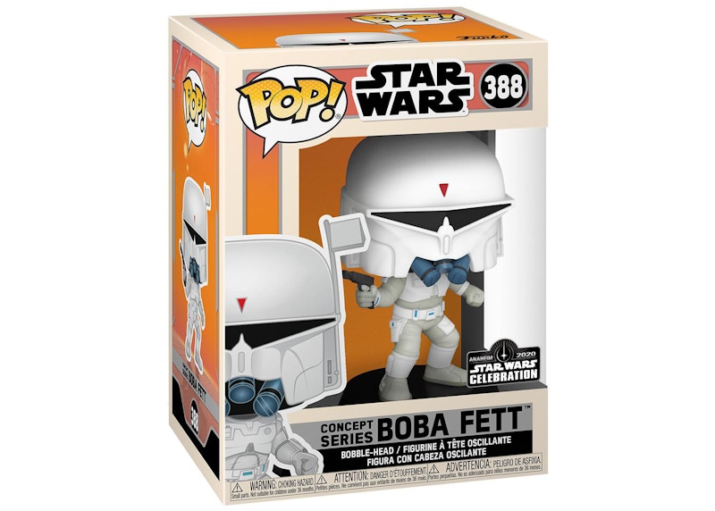 Funko Pop! Star Wars Concept Series Boba Fett Star Wars Celebration Exclusive Bobble-Head #388