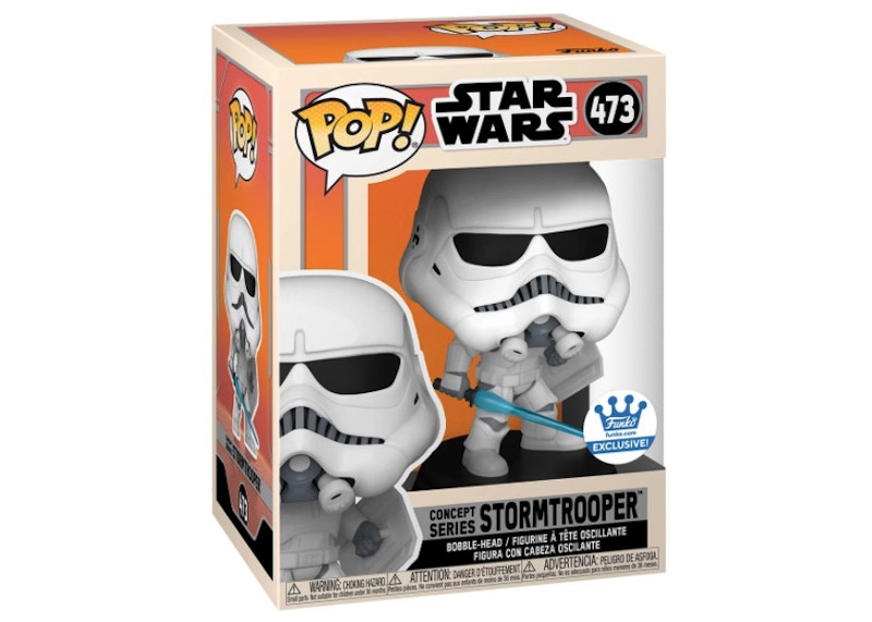 Funko Pop! Star Wars Concept Series Stormtrooper Funko Shop Exclusive Figure #473