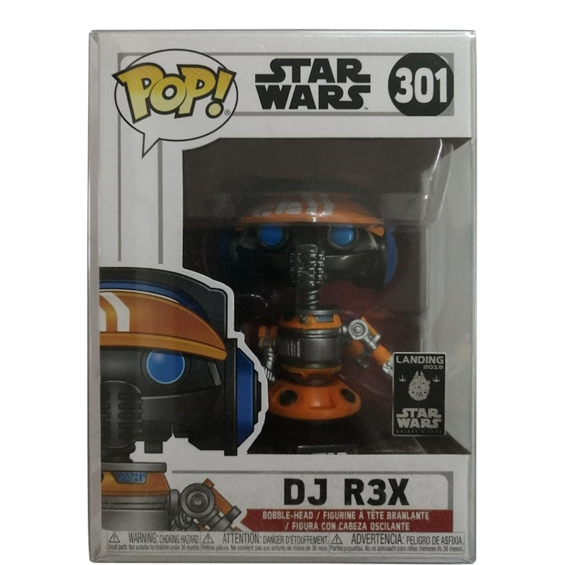 Funko Pop! Star Wars DJ R3Z Landing 2019 Bobble-Head Figure #301