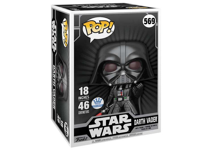 Funko Pop! Star Wars Darth Vader Mega 18 Inch Funko Shop Exclusive Figure #569