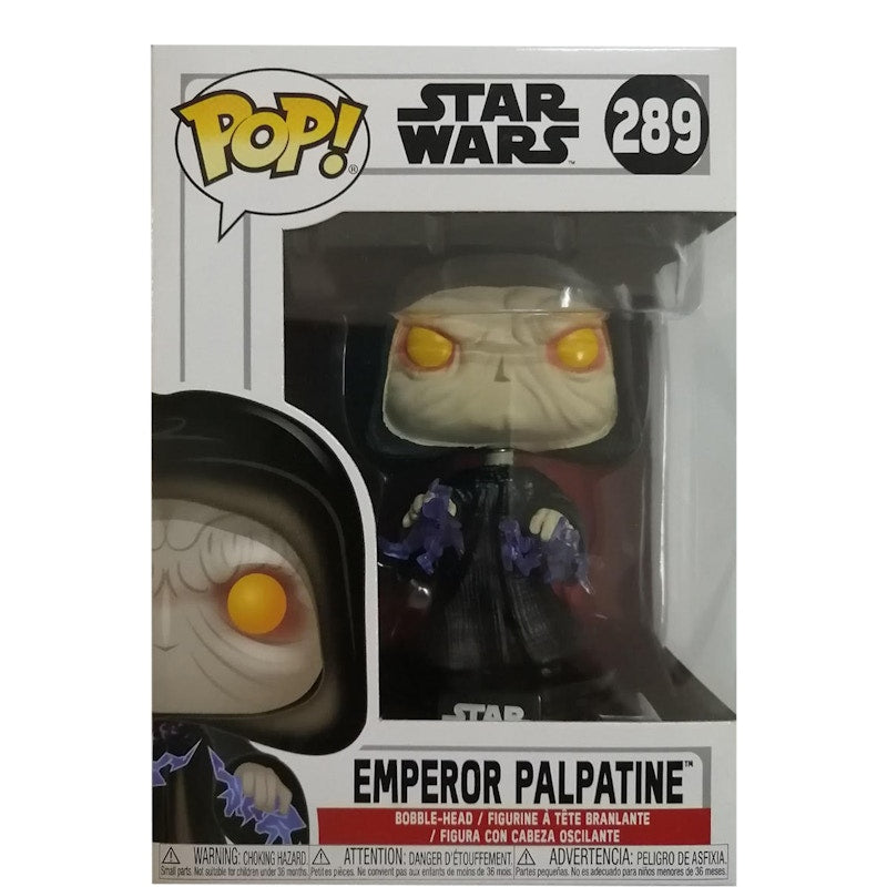 Funko Pop! Star Wars Emperor Palpatine Bobble-Head Figure #289