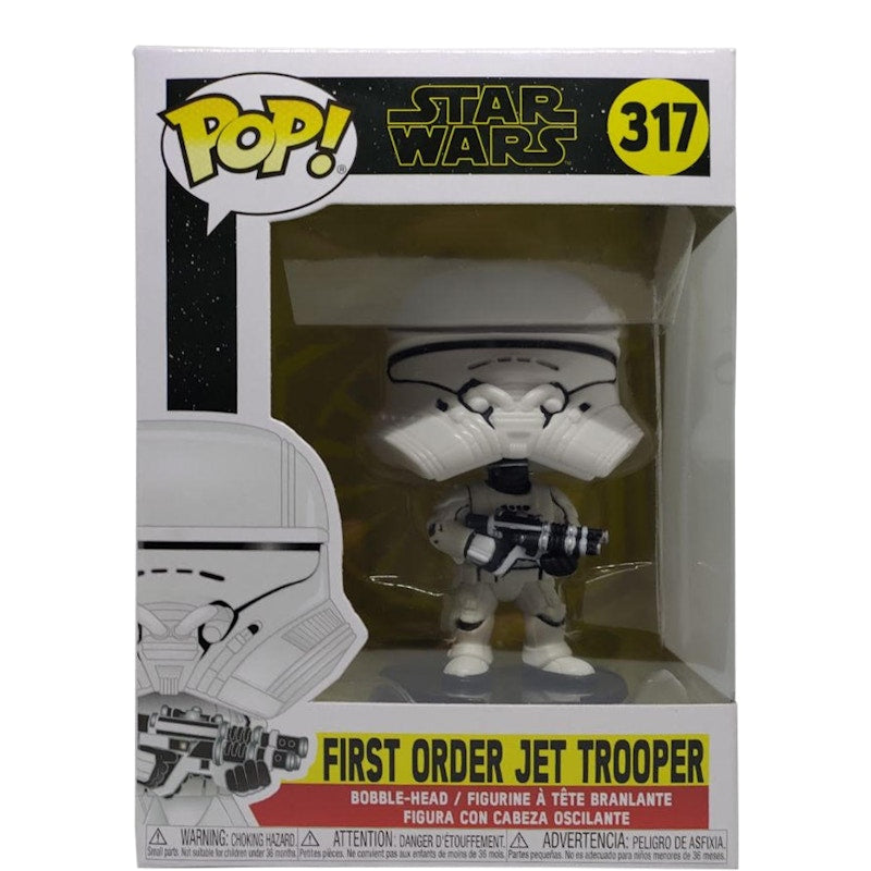Funko Pop! Star Wars First Order Jet Trooper Bobble-Head Figure #317