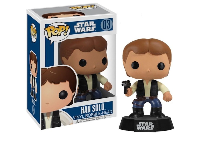 Funko Pop! Star Wars Han Solo Bobble-Head Figure #03