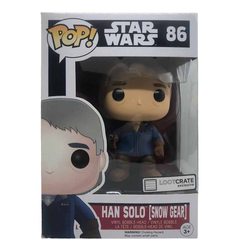 Funko Pop! Star Wars Han Solo (Snow Gear) Lootcrate Exclusive Figure #86