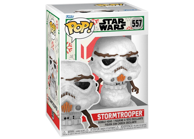 Funko Pop! Star Wars Holiday Stormtrooper (Snowman) Figure #557