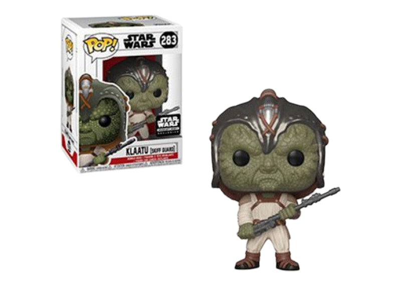 Funko Pop! Star Wars Klaatu (Skiff Guard) Jabba's Skiff Smuggler's Bounty Exclusive Bobble-Head #283