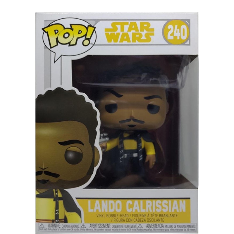 Funko Pop! Star Wars Lando Calrissian Bobble-Head Figure #240