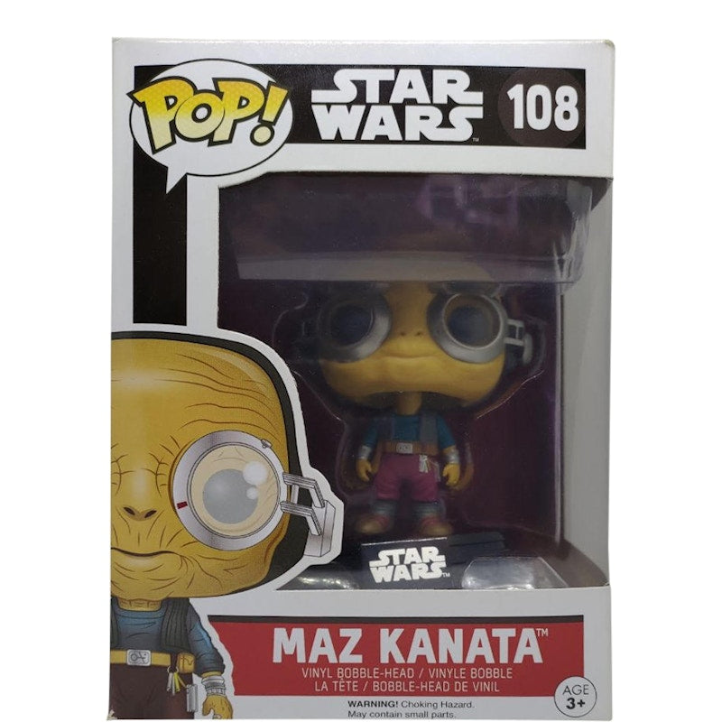 Funko Pop! Star Wars Maz Kanata Bobble-Head Figure #108