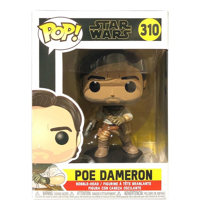 Funko Pop! Star Wars Poe Dameron Bobble-Head Figure #310