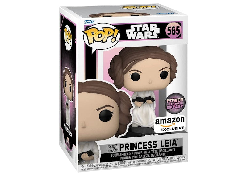 Funko Pop! Star Wars Power of the Galaxy: Princess Leia Power of the Galaxy Amazon Exclusive Figure #565