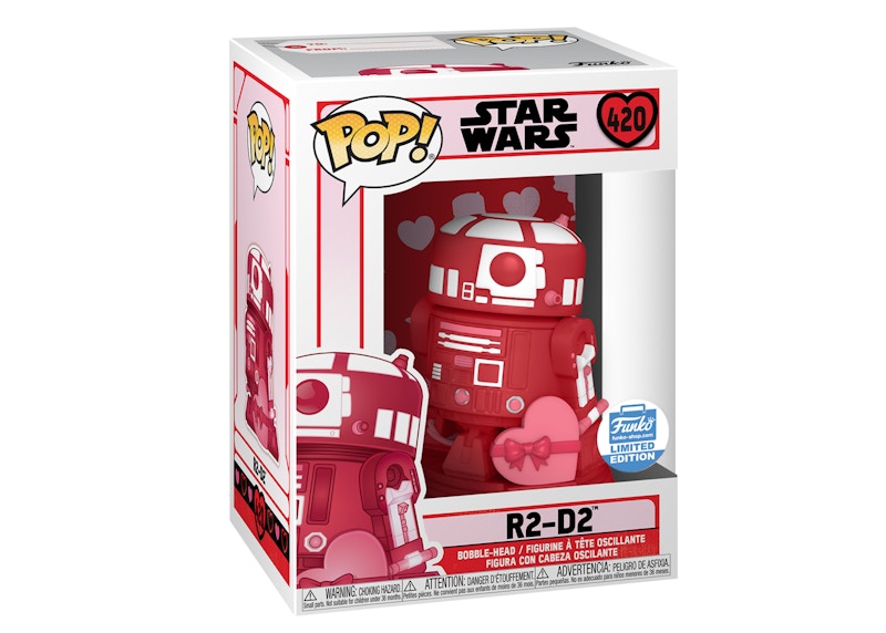 Funko Pop! Star Wars R2-D2 Valentine's Day Funko Shop Exclusive Figure #420