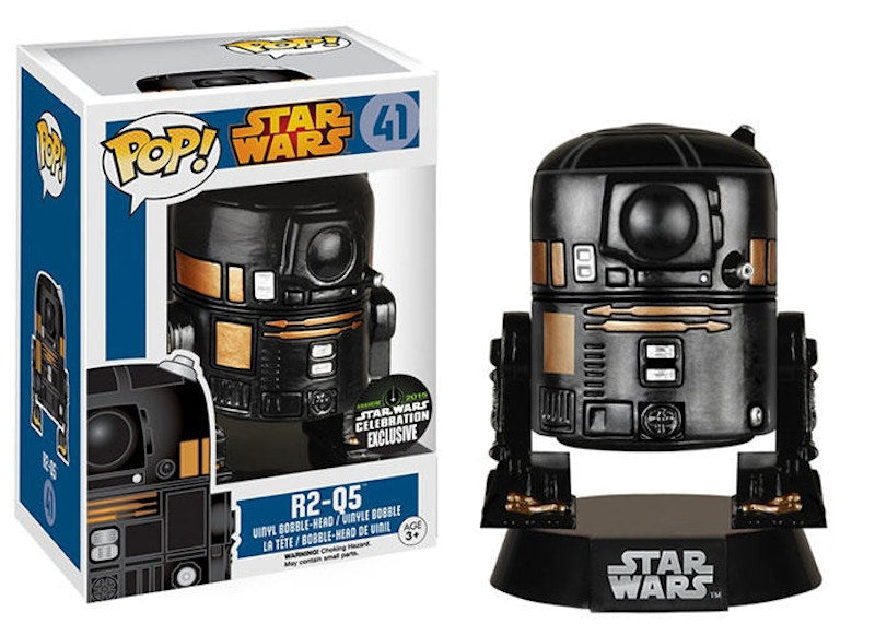 Funko Pop! Star Wars R2-Q5 Celebration Star Wars Celebration Exclusive Bobble-Head Figure #41