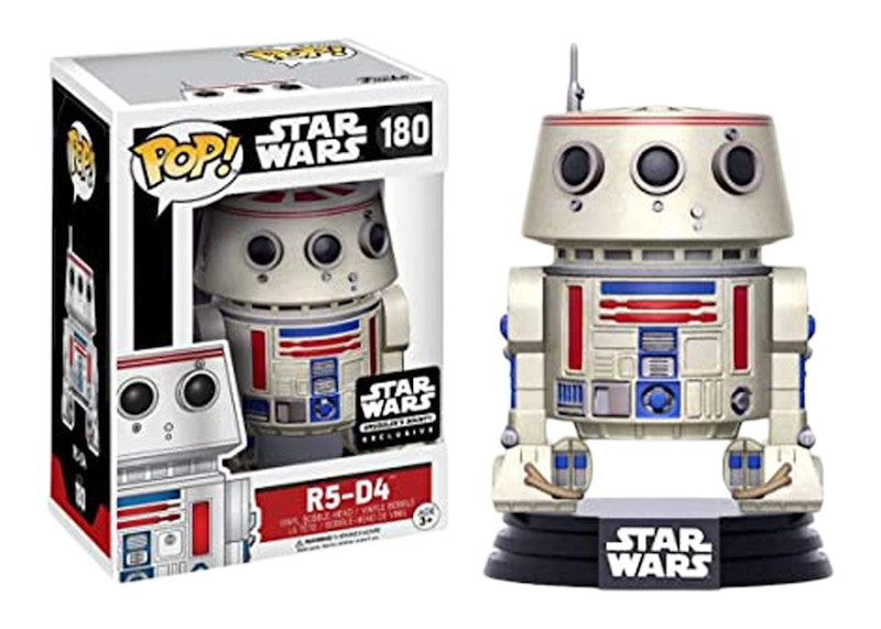 Funko Pop! Star Wars R5-D4 Droids Smuggler's Bounty Exclusive Bobble-Head #180
