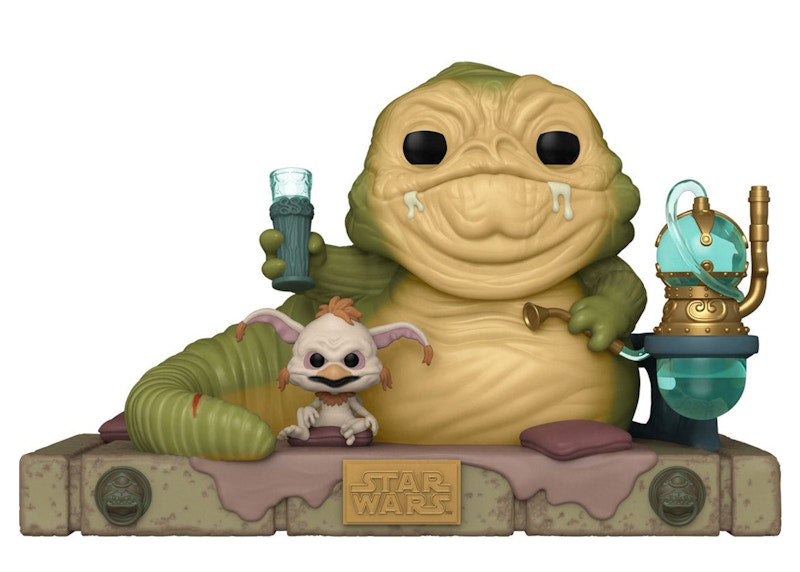 Funko Pop! Star Wars ROTJ 40th Anniversary Jabba the Hutt & Salacious B. Crumb Figure #611
