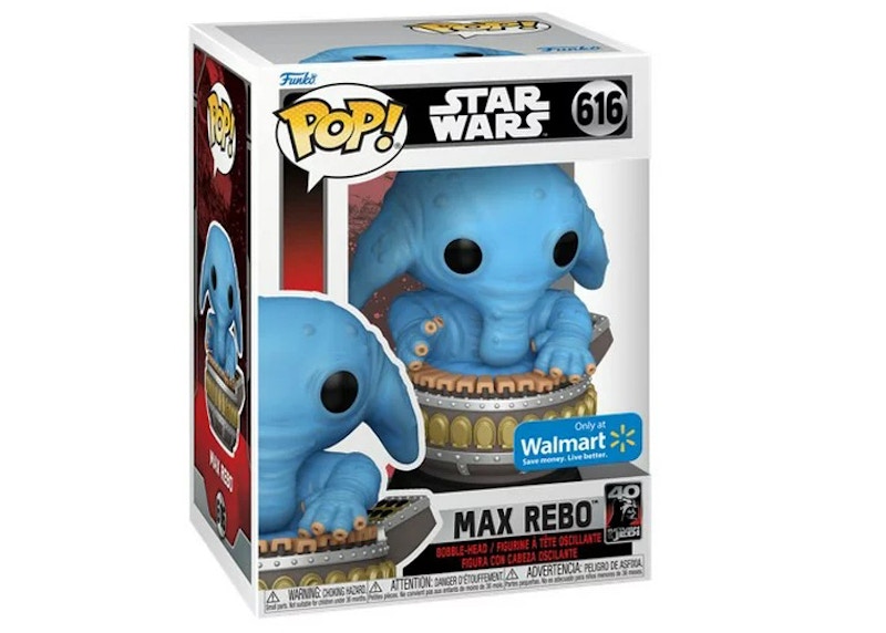 Funko Pop! Star Wars ROTJ 40th Anniversary Max Rebo Walmart Exclusive Figure #616