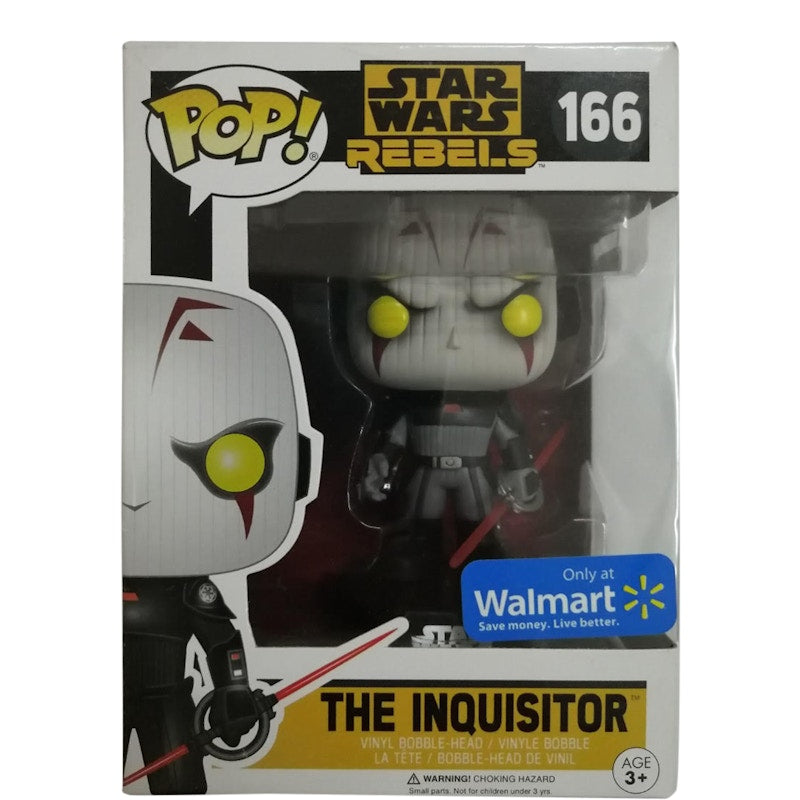 Funko Pop! Star Wars Rebels The Inquisitor Walmart Exclusive Bobble-Head Figure #166