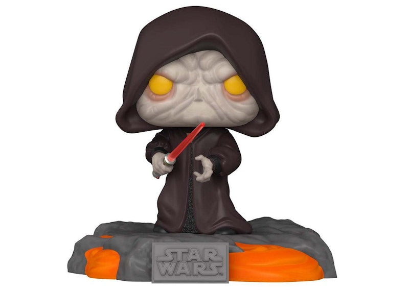Funko Pop! Star Wars Red Saber Series Volume 1: Darth Sidious GITD GameStop Exclusive Figure #519