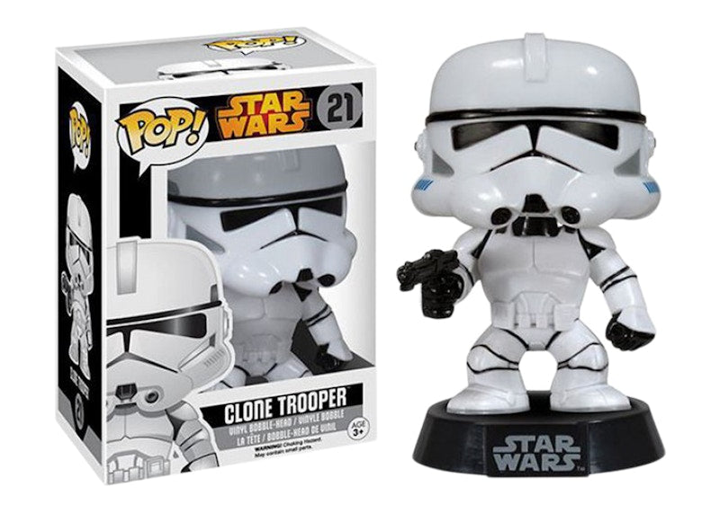 Funko Pop! Star Wars Return of the Jedi Clone Trooper Bobble-Head #21