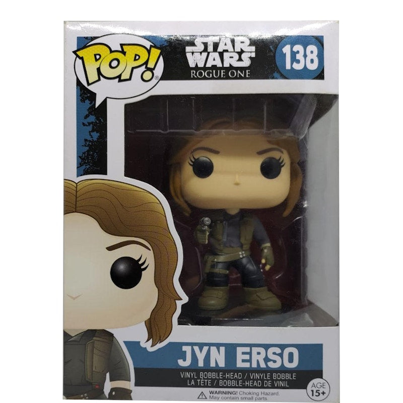 Funko Pop! Star Wars Rogue One Jyn Erso Bobble-Head Figure #138