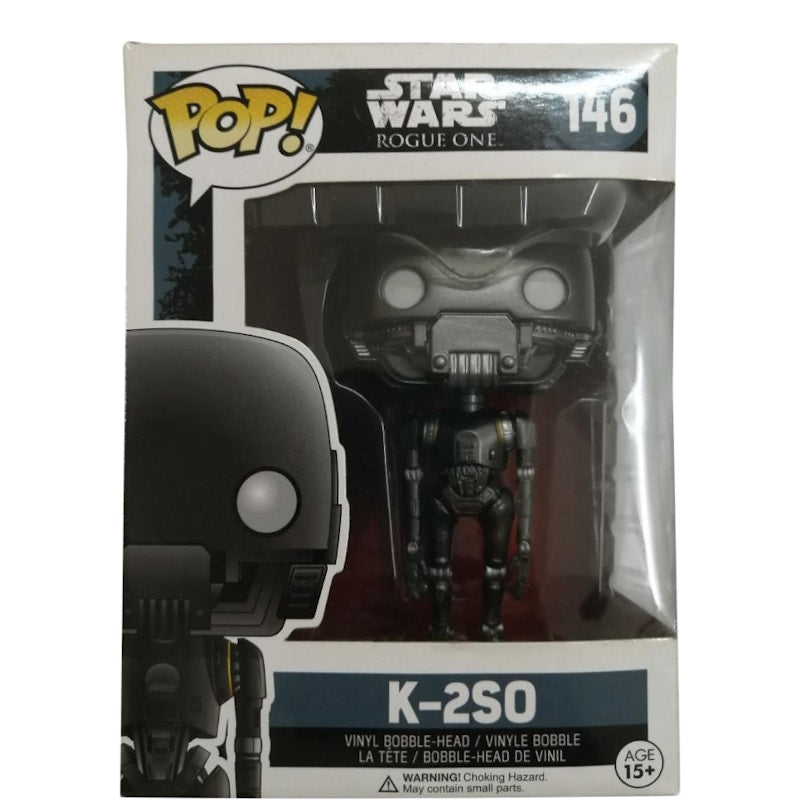 Funko Pop! Star Wars Rouge One K-2SO Bobbe-Head Figure #146