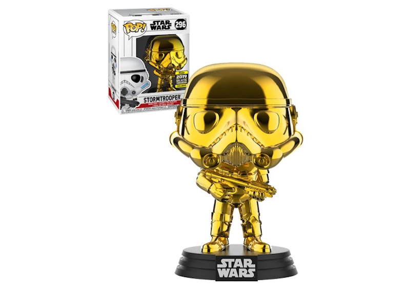 Funko Pop! Star Wars Stormtrooper 2019 Galactic Convention Exclusive Figure #296