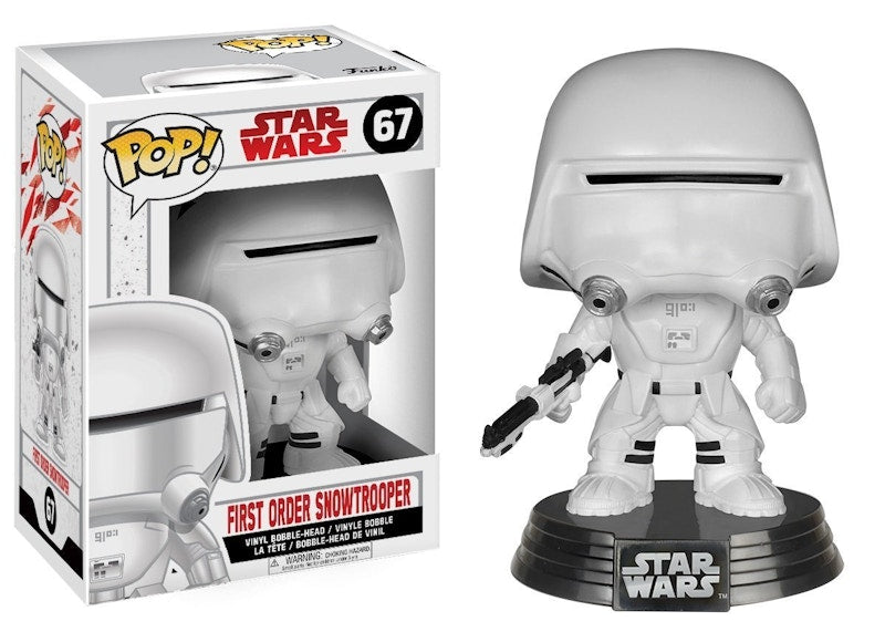 Funko Pop! Star Wars The Last Jedi First Order Snowtrooper Figure #67