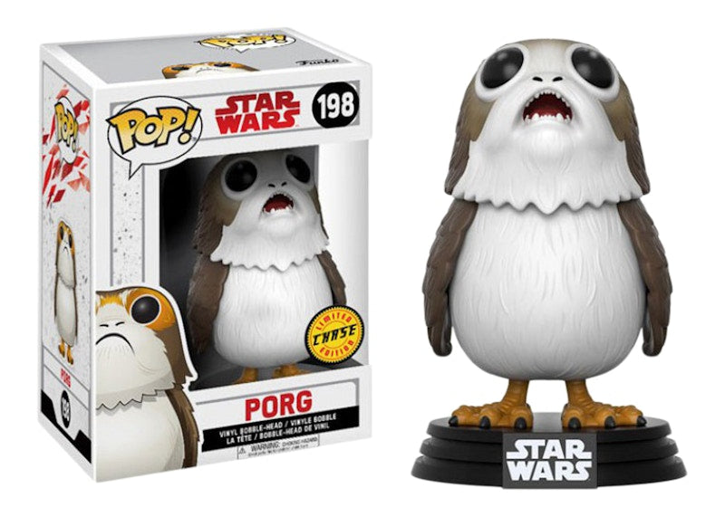 Funko Pop! Star Wars The Last Jedi Porg Mouth Open (Chase) Bobble-Head #198
