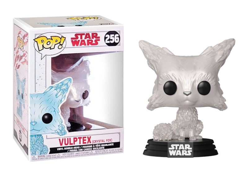 Funko Pop! Star Wars The Last Jedi Vulptex Crystalline Fox Bobble-Head #256