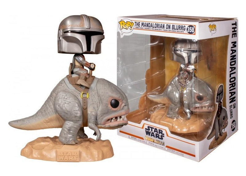 Funko Pop! Star Wars The Mandalorian On Blurrg Figure #358