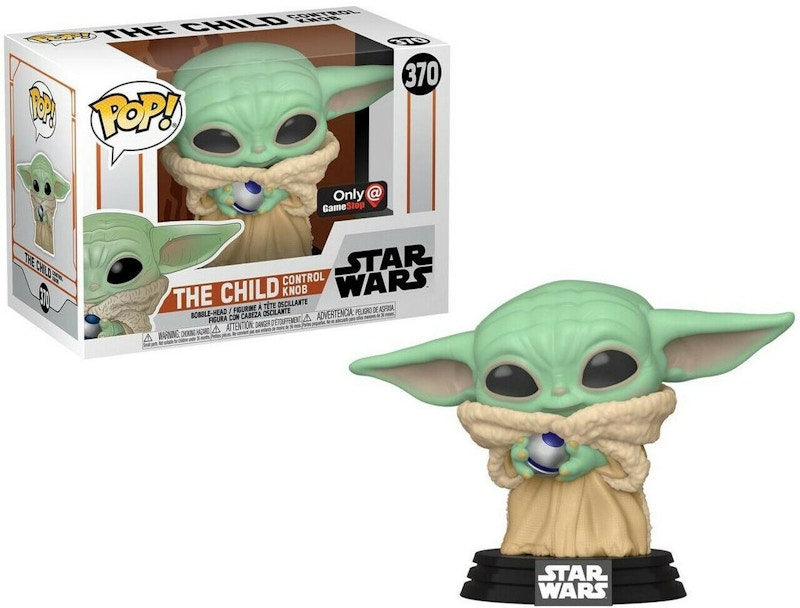 Funko Pop! Star Wars The Mandalorian The Child (with Control Knob) Gamestop Exclusive Figure #370