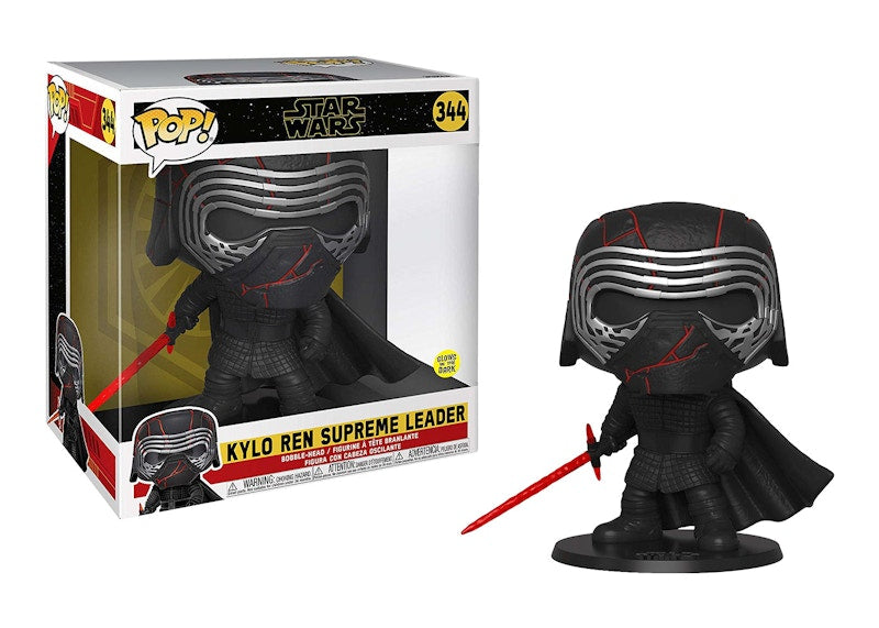 Funko Pop! Star Wars The Rise of Skywalker Kylo Ren Supreme Leader (Glow) 10 Inch Figure #344