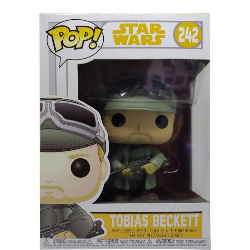 Funko Pop! Star Wars Tobias Beckett Bobble-Head Figure #242