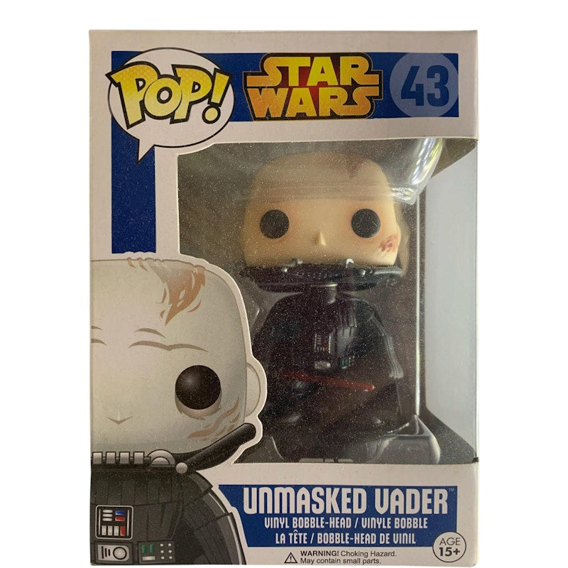 Funko Pop! Star Wars Unmasked Vader Bobble-Head Figure #43