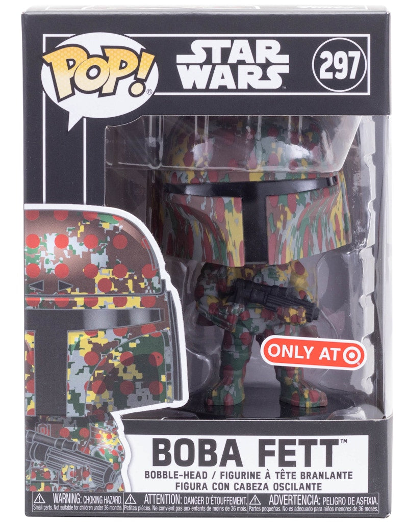 Funko Pop! Star Wars x Futura Boba Fett Target Exclusive Bobble-Head Figure #297