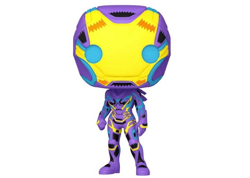 Funko Pop! Tees Marvel Studios The Infinity Saga Ironman Blacklight Target Exclusive with Tees Bundle