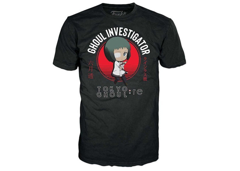 Funko Pop! Tees Tokyo Ghoul: re Ken Kaneji GameStop Exclusive with T-Shirt Bundle