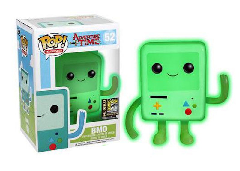 Funko Pop! Television Adventure Time BMO (Glow) SDCC Figure #52