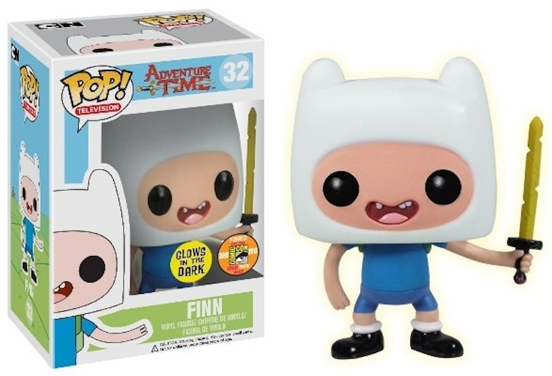 Funko Pop! Television Adventure Time FinnGlow with Sword SDCC Figure #32