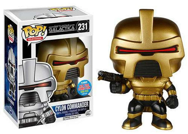 Funko Pop! Television Battlestar Galactica Cylon (Commander) NYCC Figure #231