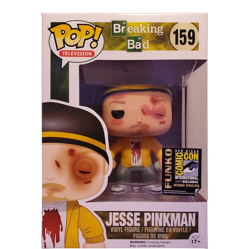 Funko Pop! Television Breaking Bad Jesse Pinkman (Bloody) SDCC Figure #159