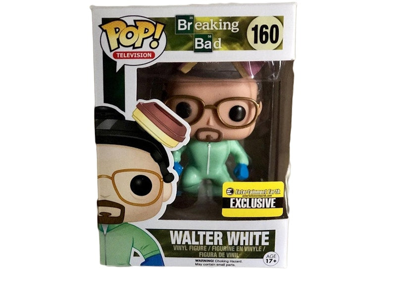 Funko Pop! Television Breaking Bad Walter White Entertainment Earth Exclusive Figure #160